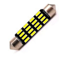 Par de 16 Led's  Torpedos p/ Carro 12v-41MM - S/ Embalagem