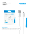 Cabo USB 2.4A Micro USB (V8)