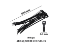 Abraçadeira Nylon 400mm X 4.8mm - 100 unidades