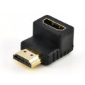 Emenda HDMI MachoxFêmea 90º