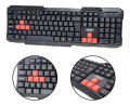 Teclado Gamer Multimídia USB 