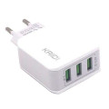 Carregador 3x USB - iPhone 3.1A - Kaidi