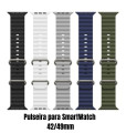 Pulseira SmartWatch 42/49mm Silicone - Cores Sortidas