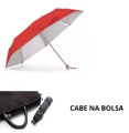 Guarda-Chuva Sombrinha com Proteção UV - Cores Sortidas