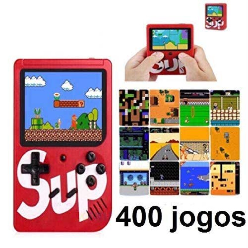 Mini Game Retrô 400 Em 1