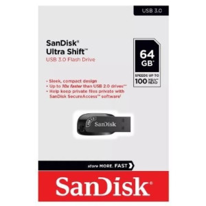 Pen Drive 64GB - Sandisk Ultra Shift 3.0