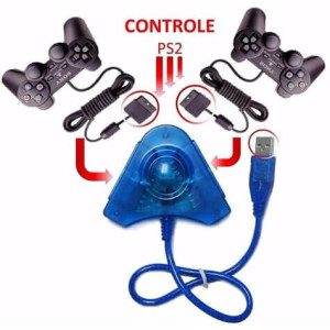 Conversor de Controle PS2 e PS1 para PC