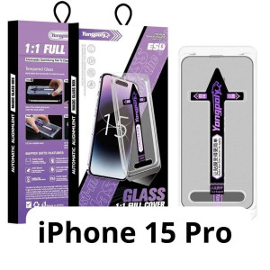 Aplicador + Película iPhone 15 Pro 