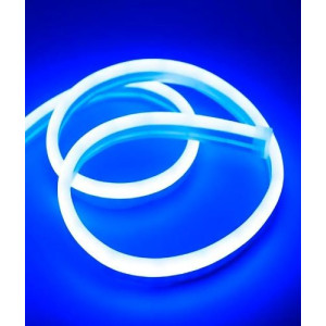 Fita LED Neon Azul Flexível 