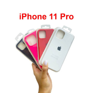 Capa Silicone - iPhone 11 Pro - Cores Sortidas