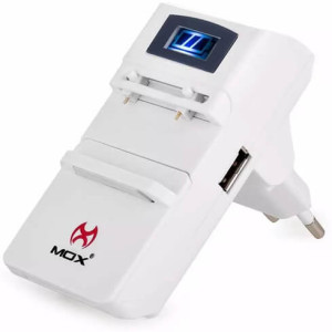 Carregador Universal de Bateria Digital Mox MO-U62