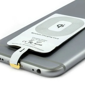 Kit Carregador e Receptor Wireless QI para iPhone