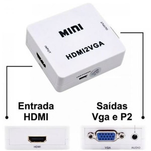 Conversor HDMI para VGA