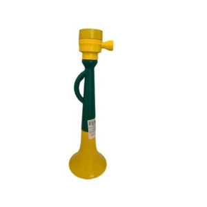 Corneta Vuvuzela Media Verde e Amarela - Copa do Mundo