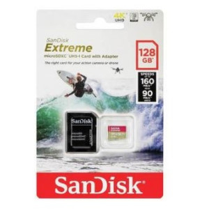 Cartão de Memória 128GB - Sandisk Extreme 