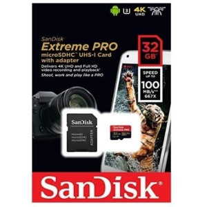 Cartão de Memória 32GB - Sandisk Extreme Pro