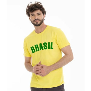 Camiseta Masculina do Brasil (P) - Modelos Sortidos