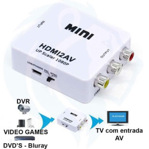 Conversor de HDMI para AV (RCA)