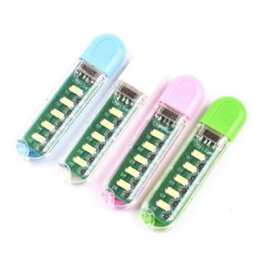 Chaveiro Mini Led USB - Cores Sortidas