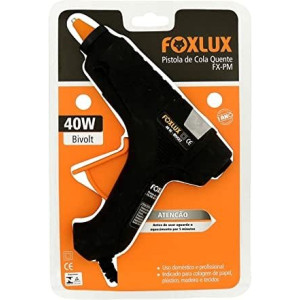 Pistola de Cola Quente 40W - Bivolt - FoxLux
