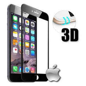 Película de Vidro 3D para iPhone 7/8G Plus - Cor Preta