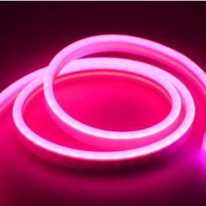 Fita LED Neon Rosa Flexível 