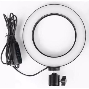 Iluminador Ring Light Selfie de LED - 8"
